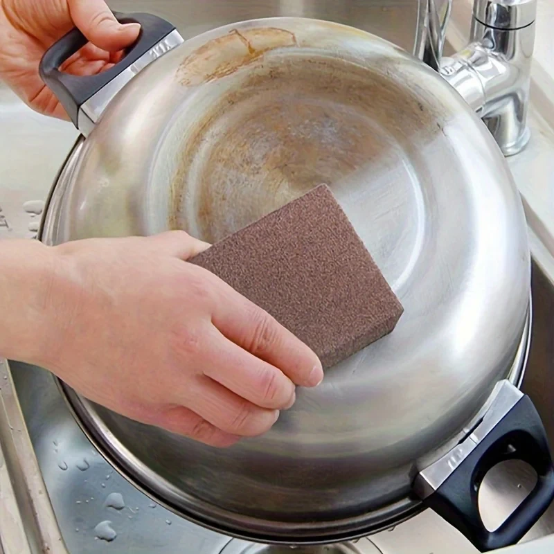 5/10pcs Multi-Functional Emery Magic Sponges - Durable Nano Scouring Pads for Efficient Dishwashing and Household Cleaning - Kit image 2