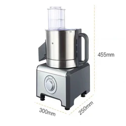 Multifunctional ElectricVegetable Cutting Machine Commercial Shredder Slicer Cutter Potato Dicing Processor Kitchen Tools