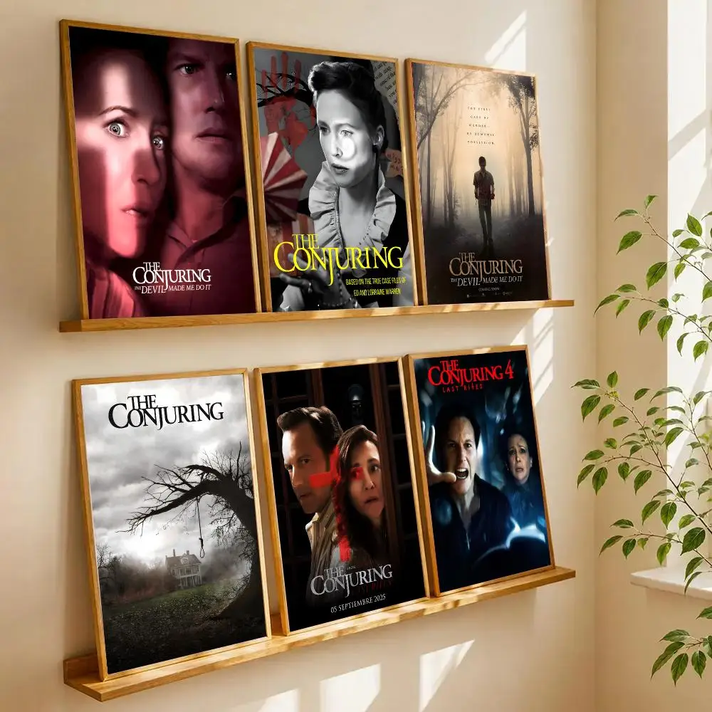 The Conjuring Last Rites Poster High-definition Waterproof Poster Stickers Suitable For Bedroom Living Room Home Decoration
