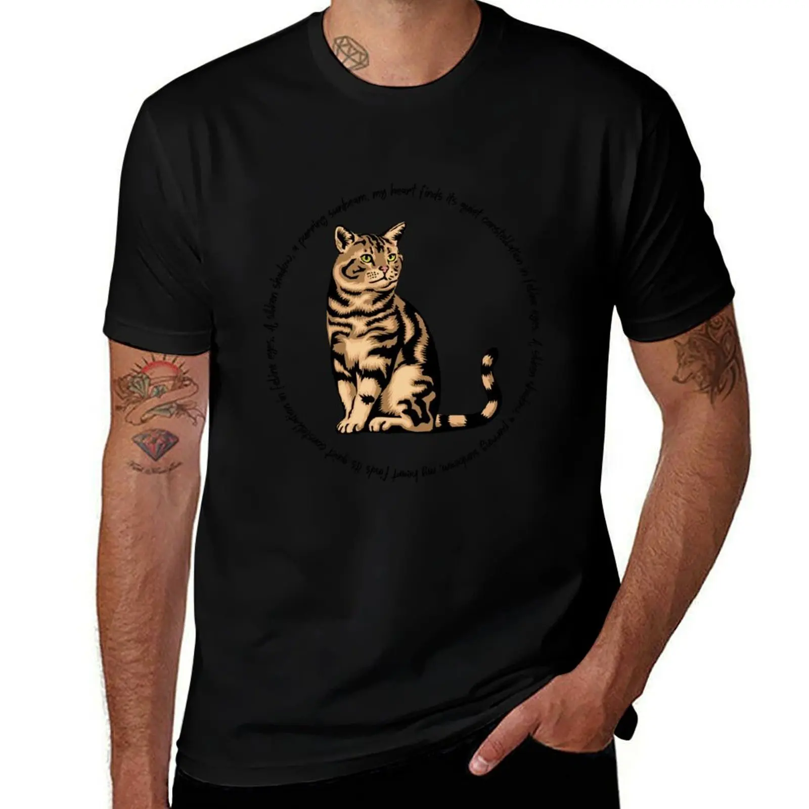 

Vintage Love Cats Quotes T-Shirt anime valentines clothes Funny t-shirt football t shirt T-shirt men
