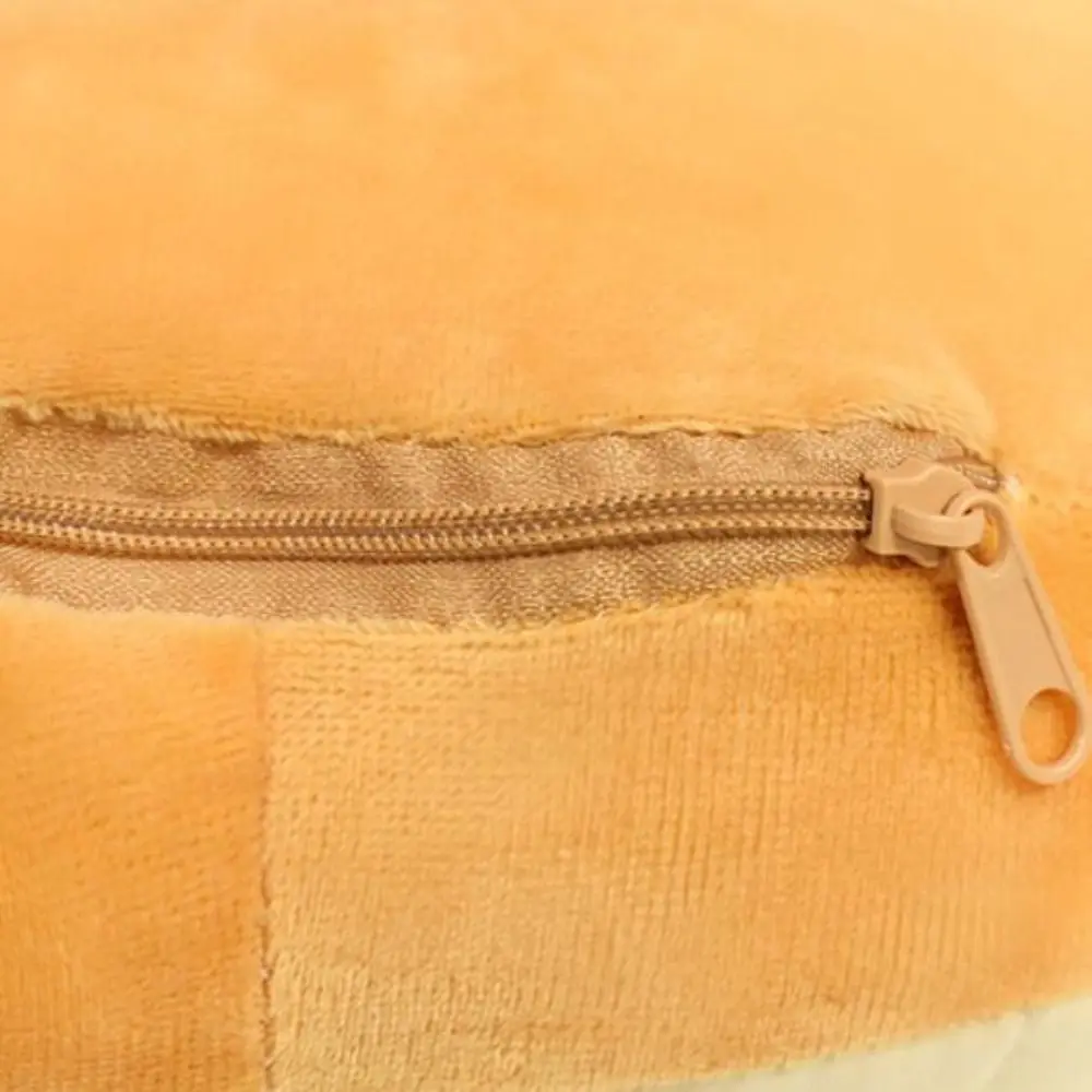 Toast Capybara Office Nap Pillow Double-sided Plush&Ice Silk Cat Hand Warmer Pillow Stuffed Super Soft Dog Waist Pillow