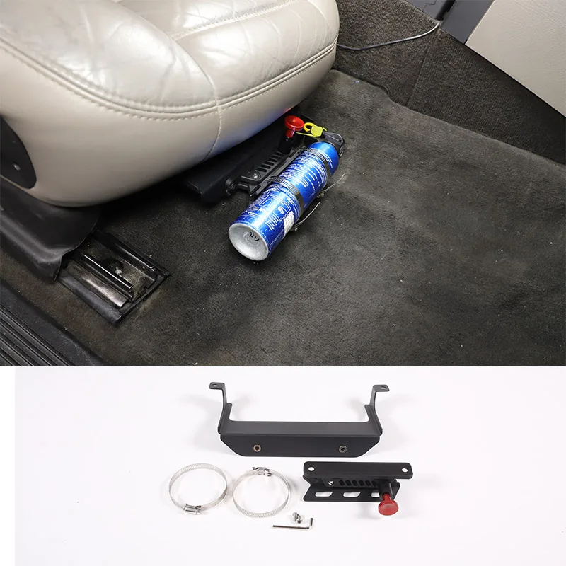 For Hummer H2 2003 2004 2005 2006 2007 2008 2009 Front Passenger Seat Fire Extinguisher Bracket Car Modification Accessories