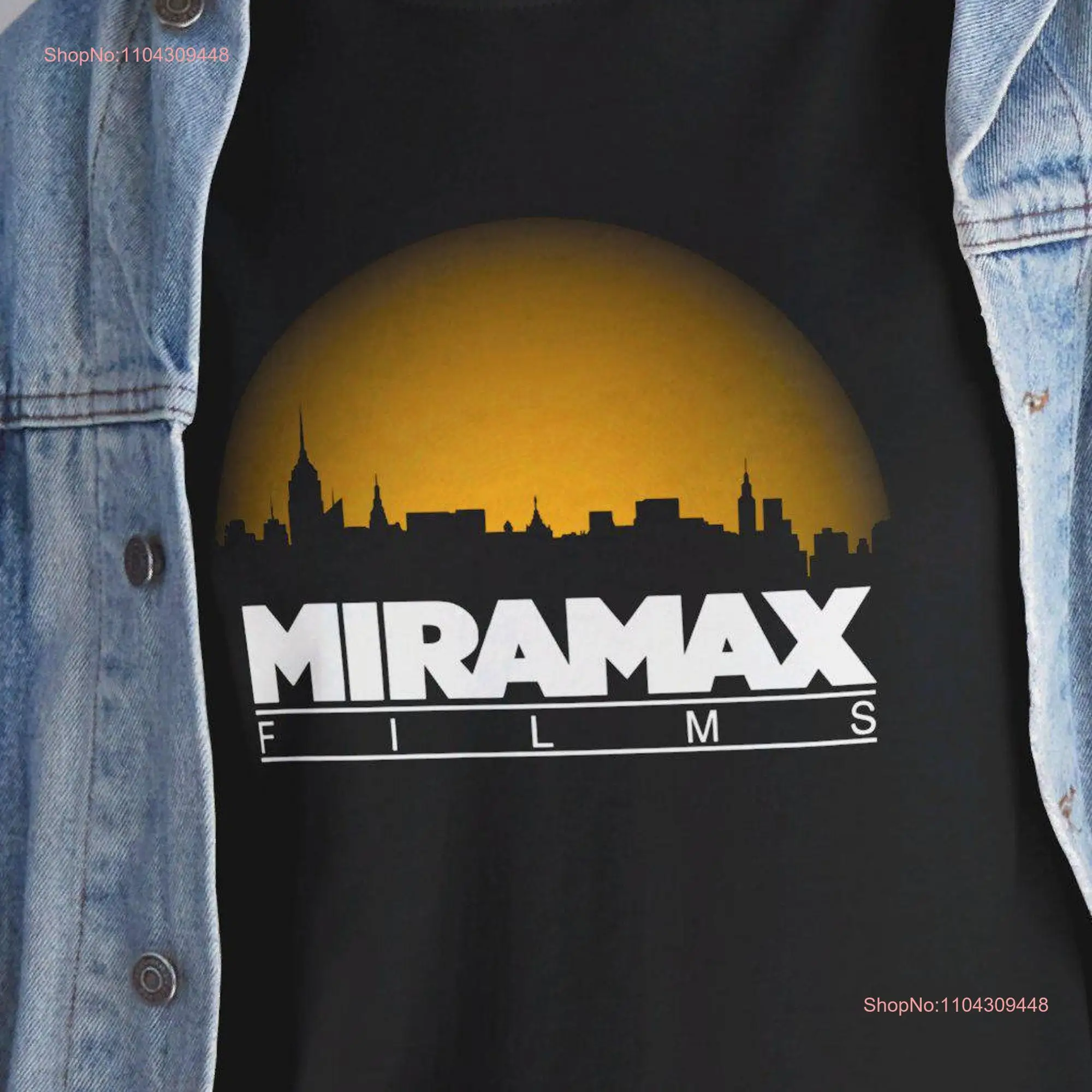 Miramax Films Logo T-shirt a maniche lunghe o corte