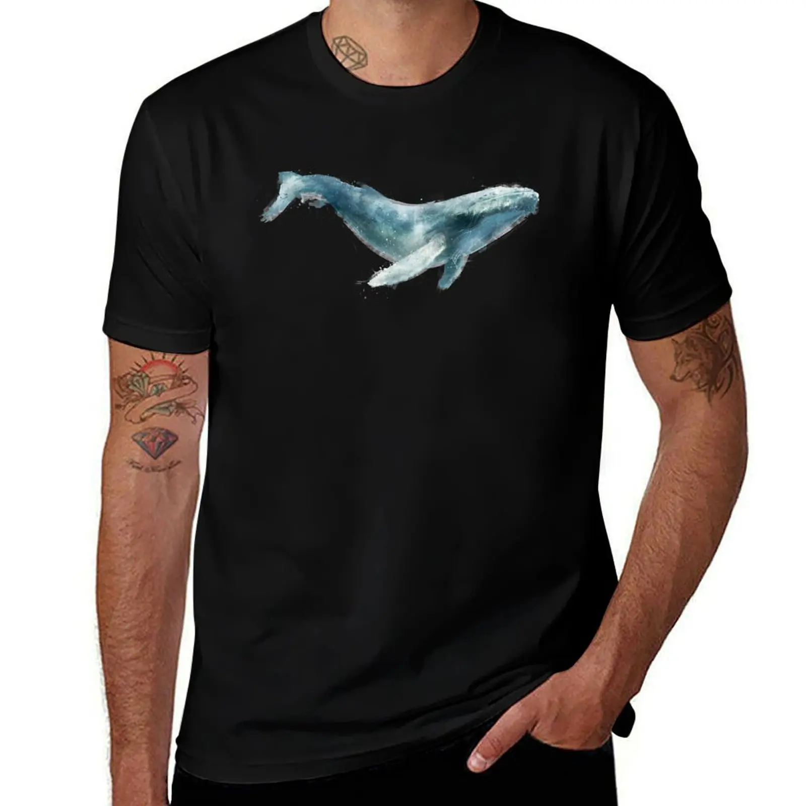 

Humpback Whale T-Shirt anime t shirts oversize man t shirts graphic T-Shirt