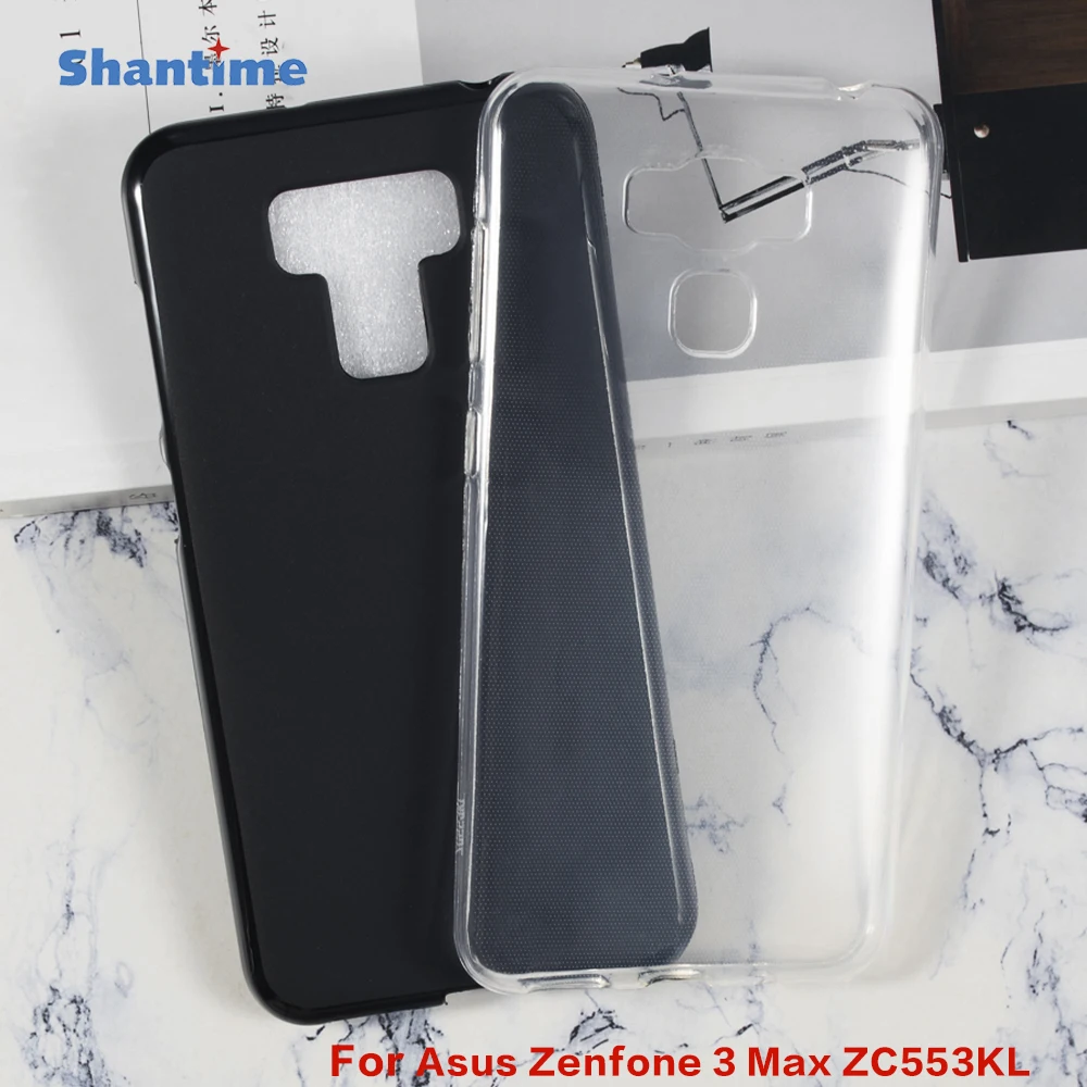 Case for Asus Zenfone 3 Max ZC553KL TPU Shockproof Rubber Cover Protective Bumper Flexible Shell for Asus Zenfone 3 Max ZC553KL