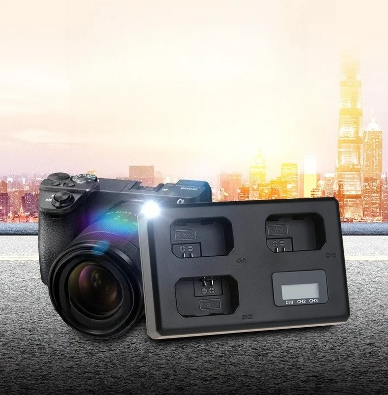 

Зарядное устройство NP-FW50 подходит для Sony A7 r2 7m2 7s2 ZVE10L A6300 Базовое зарядное устройство