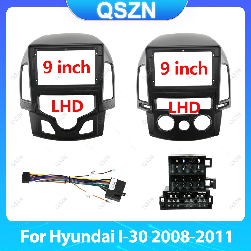 

Для Hyundai I-30 2008-2011 9-дюймовый LHD AC/MC автомобильный радиоприемник Android стерео аудио экран мультимедийный видеоплеер кабели жгут проводов рамка.