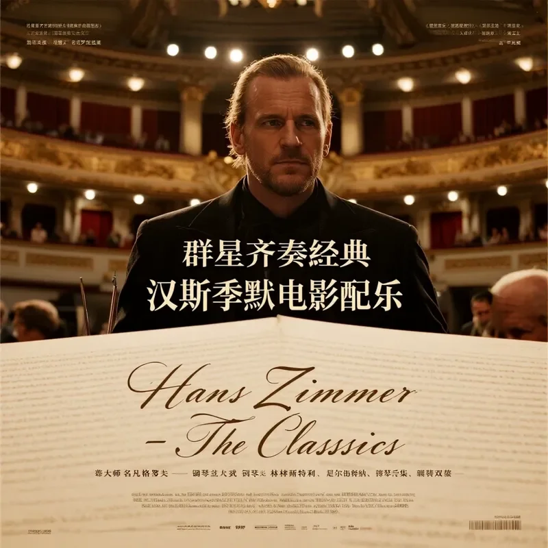 Pour Hans Zimmer : Moving Poems, Stars Play Together, Bande originale de film classique, Musique télévisuelle, CD