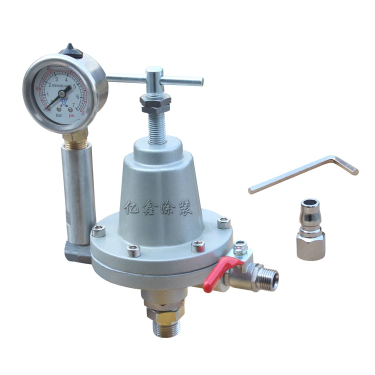 High-Flow Pneumatic Diaphragm Pump Voltage Regulator Paint Coating Pressure Regulator Liquid Paint Regulator