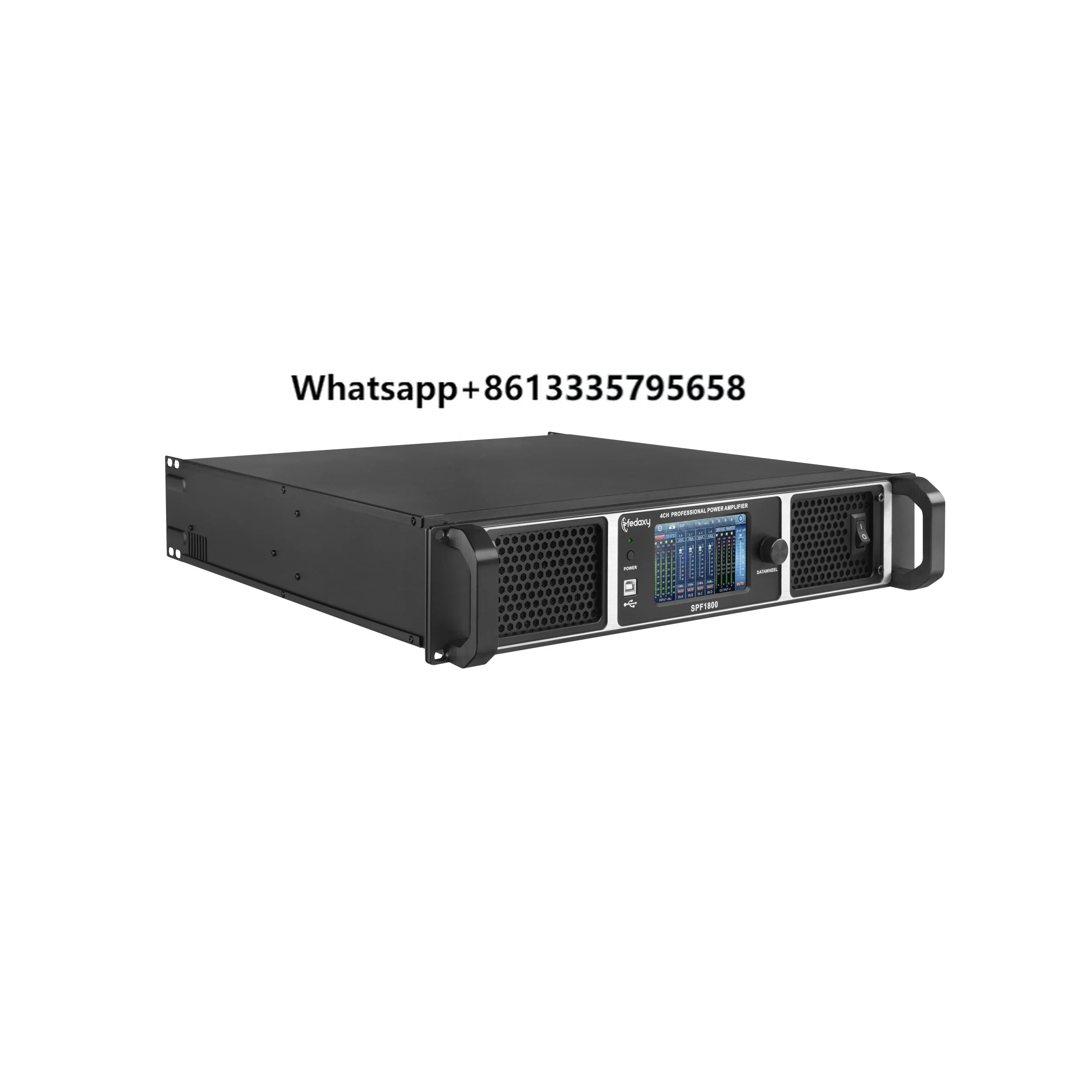 

High Professional Outdoor Amplifier 1800watts 4channel Home Stereo Power Amplifier for Car