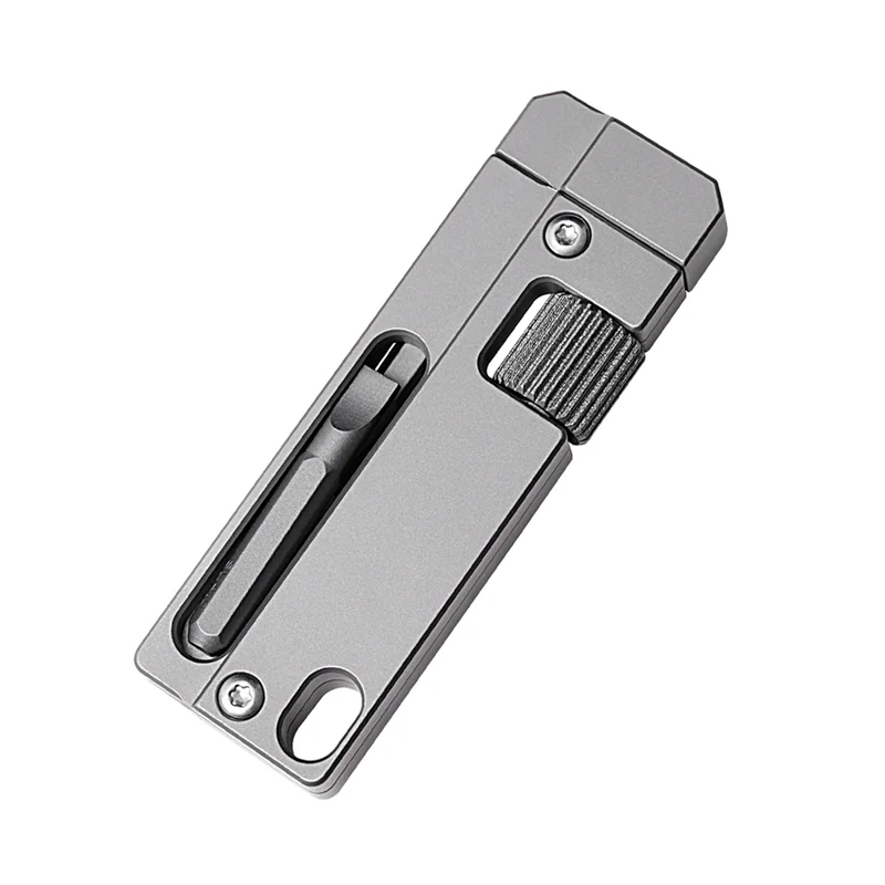 A15F-Titanium Alloy Mini Adjustable Spanner Wrench, Multitool Portable Repair Tool For Outdoor Use,Multifunctional Tool