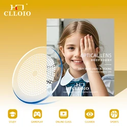 CLLOIO Anti Blue Light Multi-Focal Defocus Lens CR-39 Resin Aspheric Children Prevention and Control Prescription Myopia Lenses
