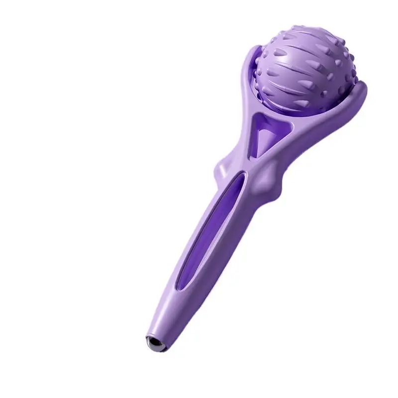 Handheld Roller Massager Design Easy Use Point Massage Relieve Body Fatigue Promote Massager Yoga Ball Portable Portable Arm Leg