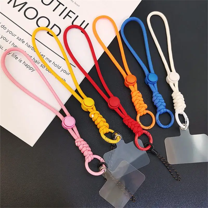 Mobile Phone Lanyard Hand-woven Sports Wrist Lanyard Outdoor Mountaineering Lanyard Phone Pendant Camera Rope Cellphone Lanyard