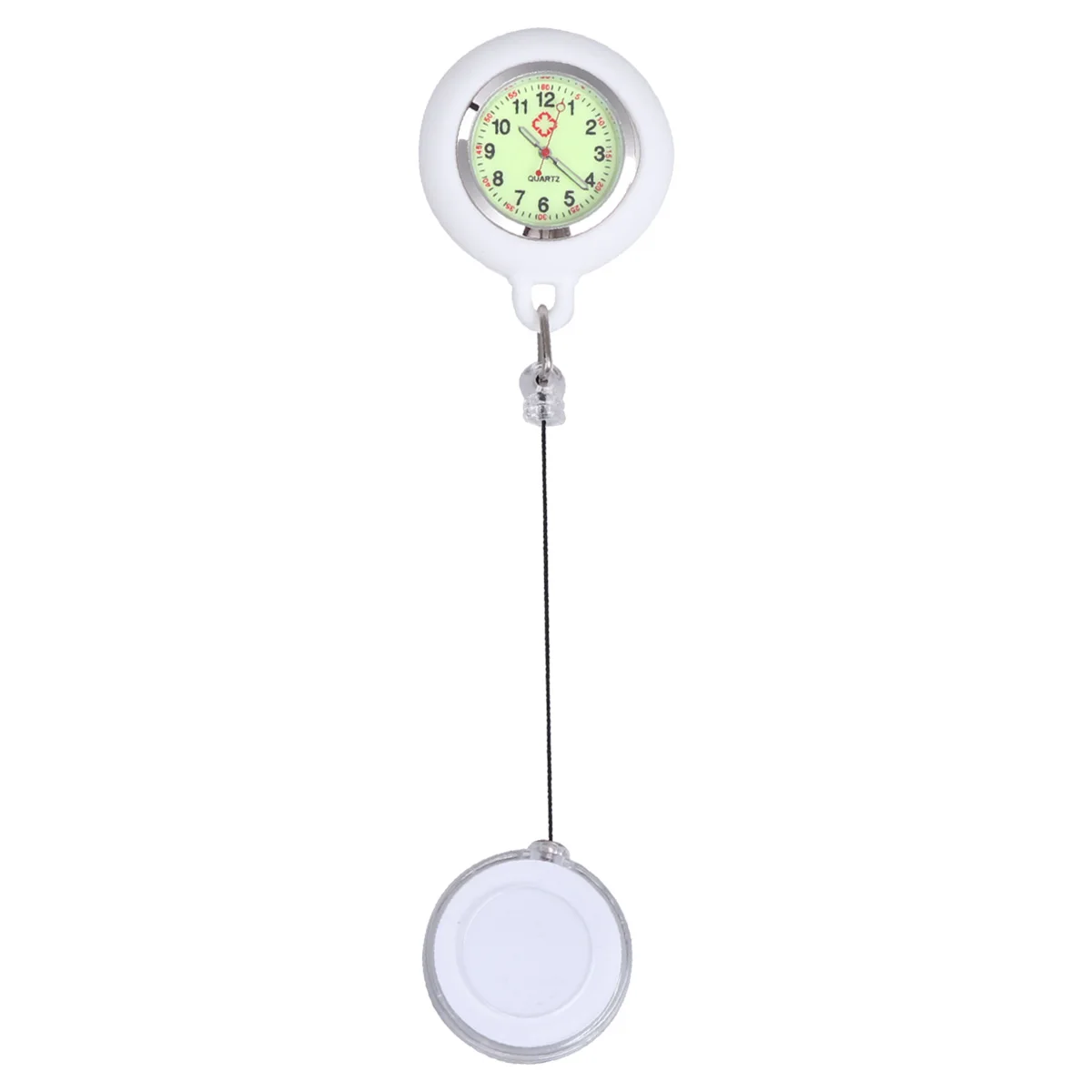 

Nurse Badge Reel Pocket Clip-on Hanging Watch for Students Durable Fashion Accessories Clear Numbers Accurate Timekeeping Pocket
