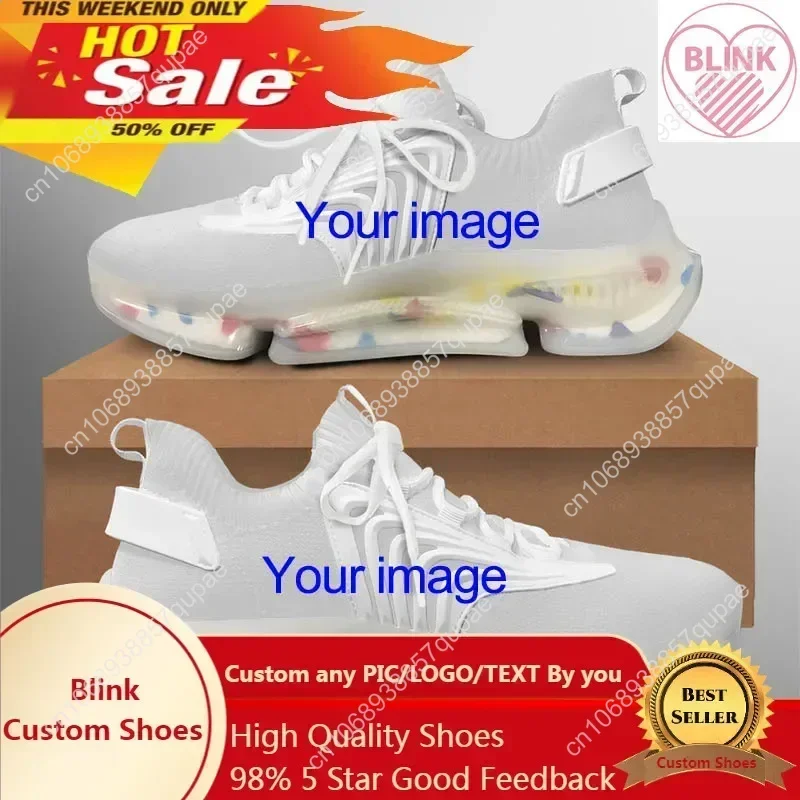 

Custom Made Sublimation Women Men Sports Running Shoes Sneakers F68