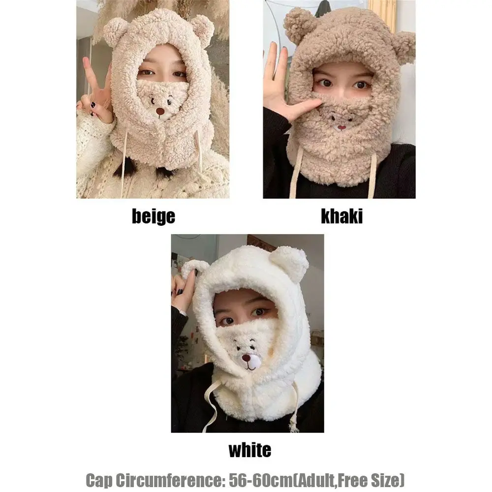 Женская шляпа, милые наушники-ушанки, шапка с медвежьими ушками, ветрозащитные шапки, шапки, шапки