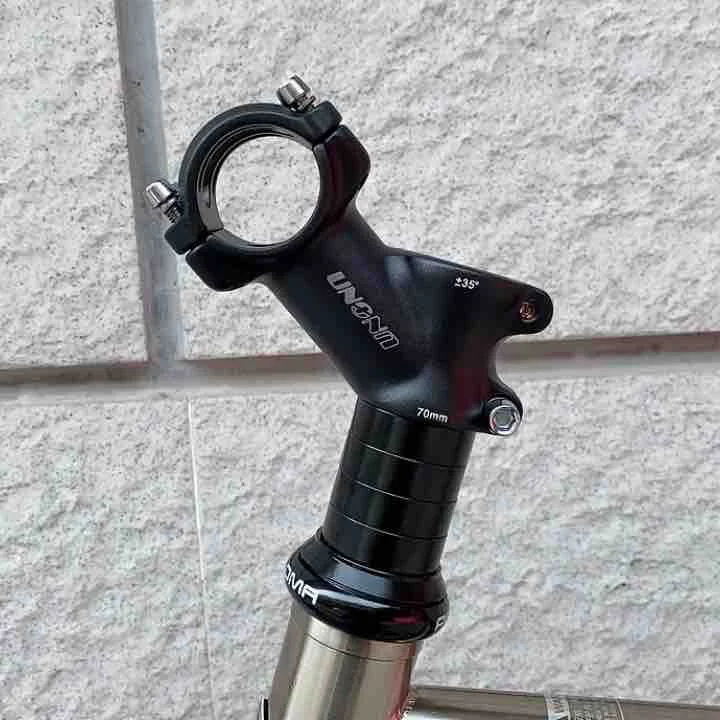 UNO Stem Bike Ultralight 35 Degree MTB Road Stem for Fork 28.6mm