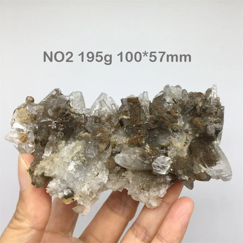Real Natural Aurora Calcite Mineral Specimen Crystal Cluster Healing Quartz Raw Stones For Home Decoration Collection