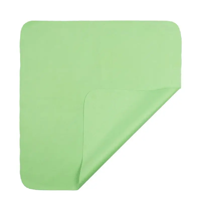 N35R-100Pcs Soft Chamois Glasses Cleaner Eyeglasses Fine Fiber Clean Cloth For Lens Camera Cleaning