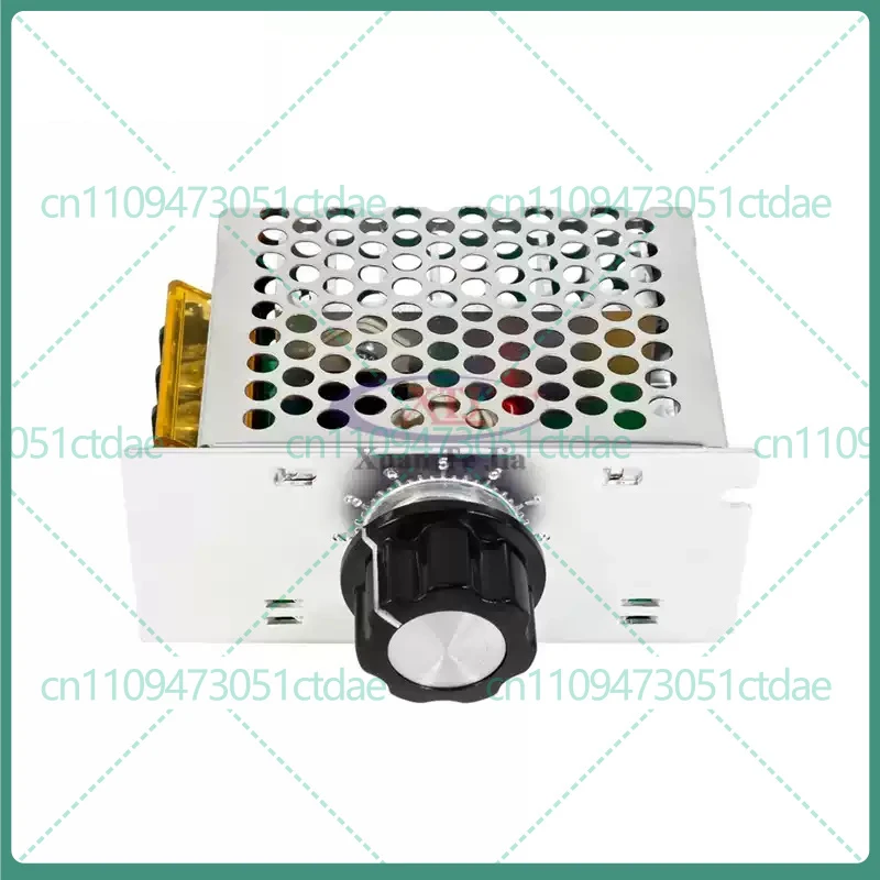 5-25pcs For 4000W High Power SCR Voltage Regulator Dimmer Speed Temperature Control with Fuse Case