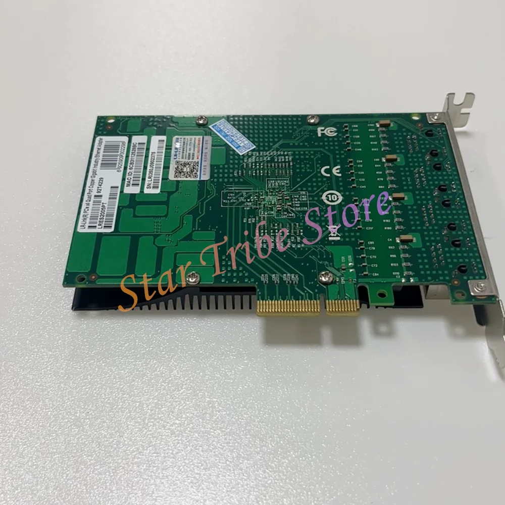 LRES2005PT PCIe x4 Four-Port Gigabit Network Card