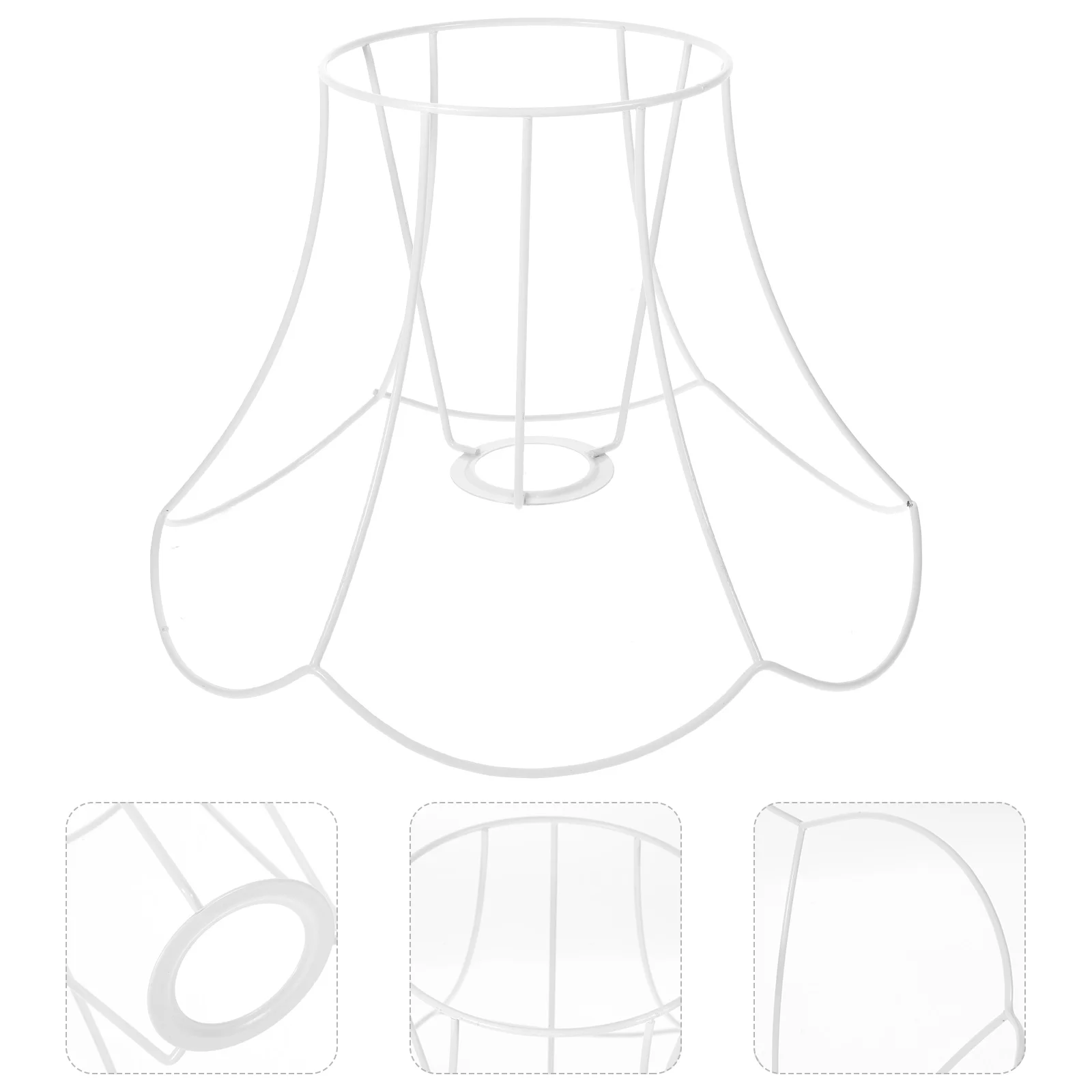 DIY Supplies Frames Bracket Lights Shade Holder Metal Table Decorative Lanterns