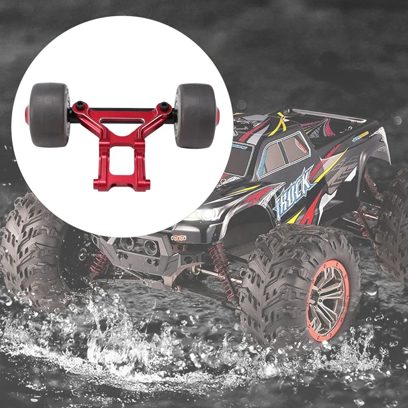 Barra con ruote in metallo per Arrma 1/8 Kraton Typhon Notorious Outcast Talion RC parti di aggiornamento per auto