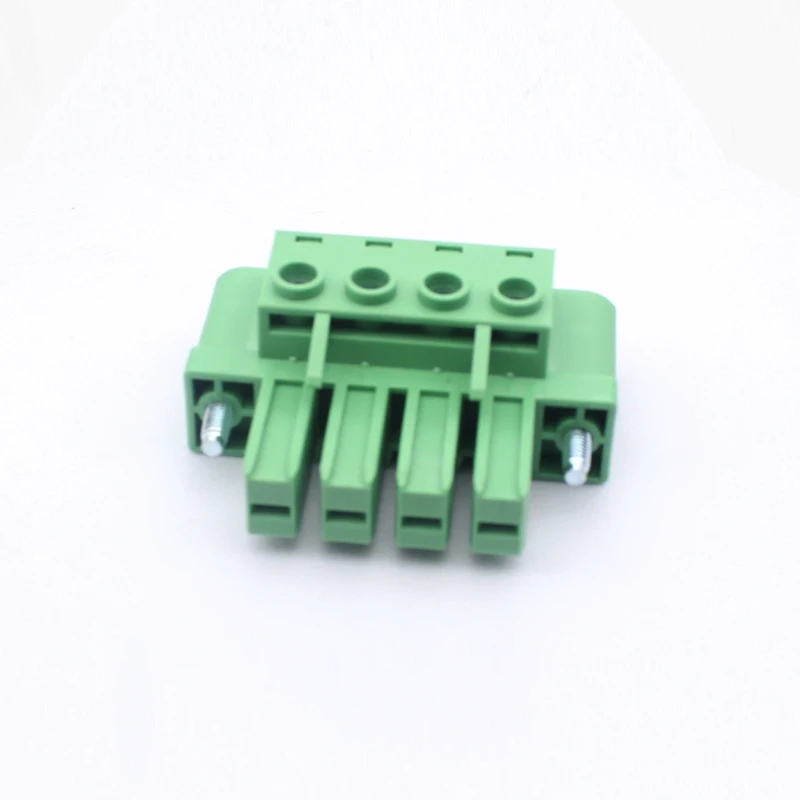 5EDGKHM KF2EDGSKTM 7.62mm Pitch Plug-in Separable Mating Terminal Block With Fixing Ears PCB Electrical Wiring Connector