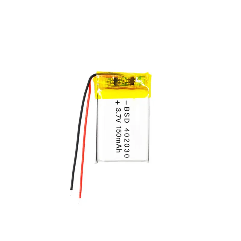 20pcs 402030 150mAh 3.7V Battery For Smart Bracelet Voice Recorder GPS Tablet PC Pet Training Tool Webcam Batteries