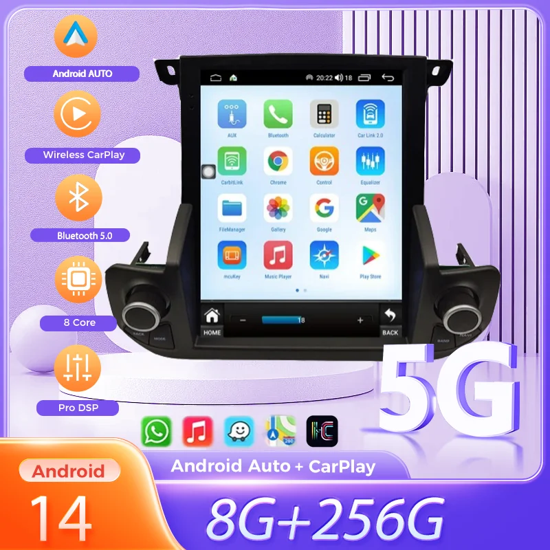 

For Land Rover Discovery 4 2009-2016 Carplay Android14 Car Stereo Radio Multimedia Player GPS Navigation Auto Audio Head Unit
