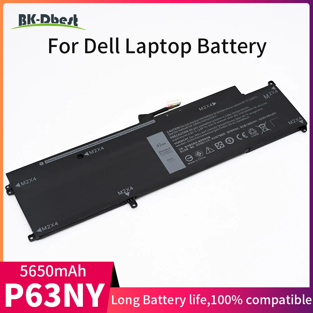 

BK-Dbest Factory Direct Supply P63NY Laptop Replacement Battery for Dell Latitude 13 7370 Series