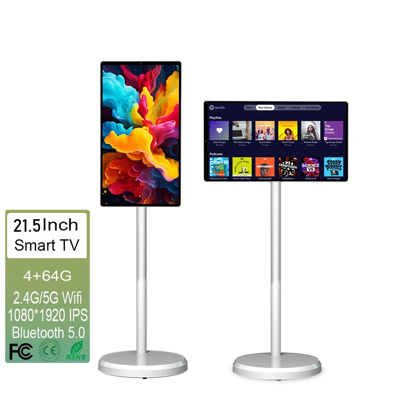 

Wholesale Portable Flat Screen Tv 1080p Touch Screen Television 27 Inch 5G Wifi Lcd Led Tv 21.5 Inch Smart Tv With