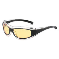 UV Sandproof Cycling Sunglasses Eye Protector Clear Outdoor Sport Goggle Protection Anti Radiation Lens Windproof Glasses