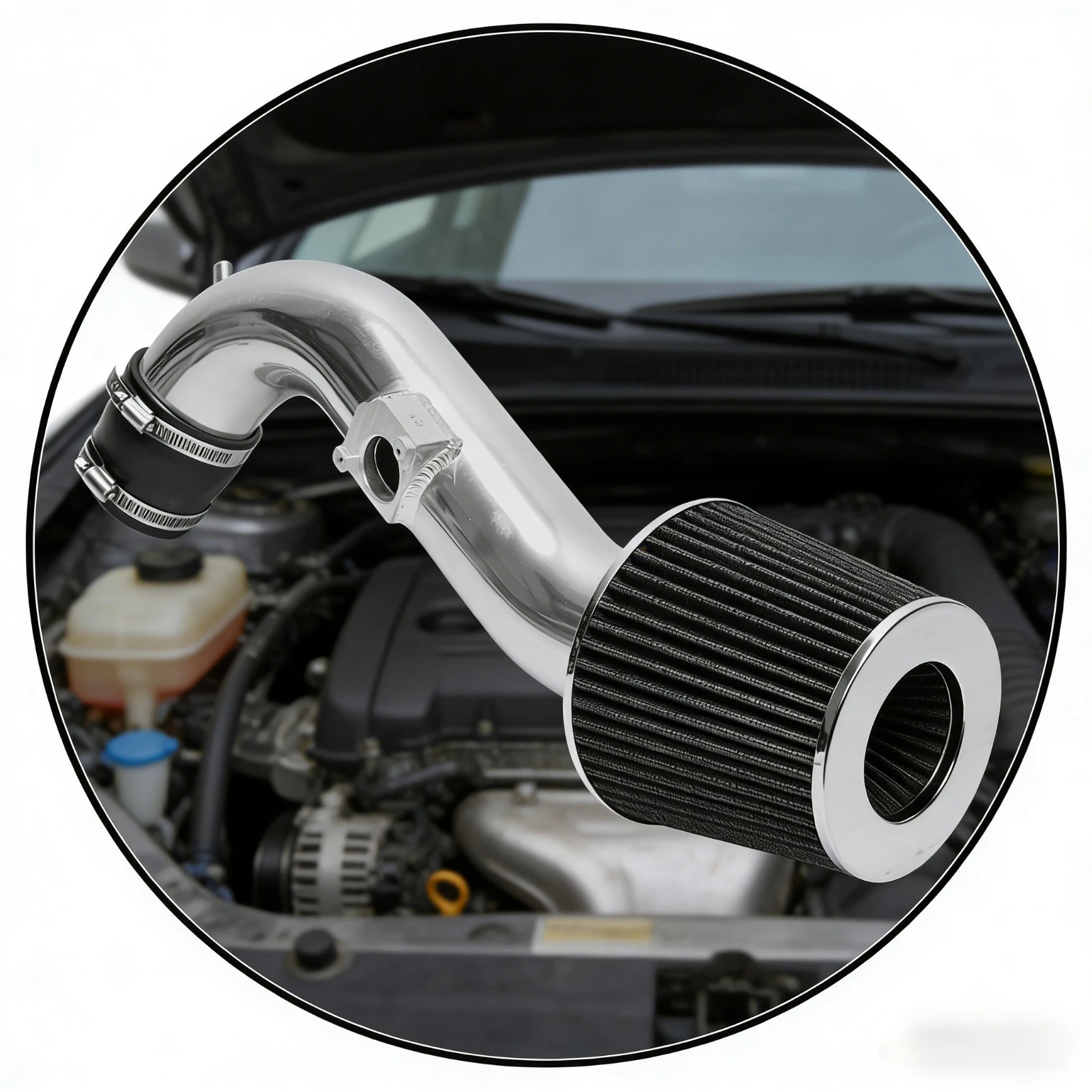 

3" Intake Kit for Lexus IS300 Altezza 2001-2005 3.0L L6 Black, Reduces Intake Resistance, Enhances Fuel Economy