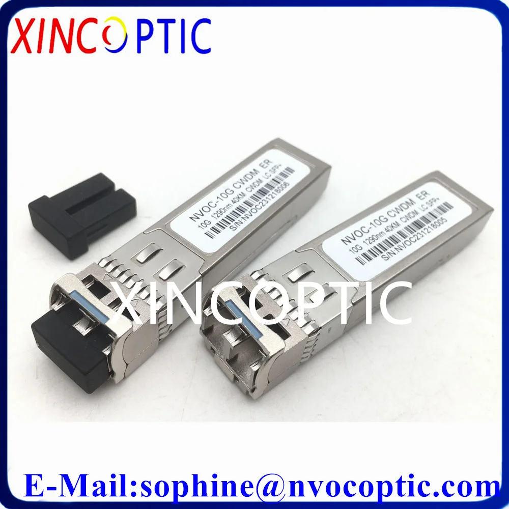 

10Gbps 1490nm CWDM SFP+ 40km DFB EML DOM Duplex LC SMF Optic Transceiver Module Compatible with Juniper MX480/Cisco/Mikrotik