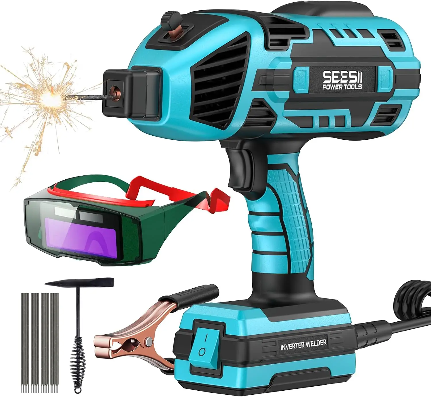 110V 120A ARC Portable Handheld Welding Machine for 3/32