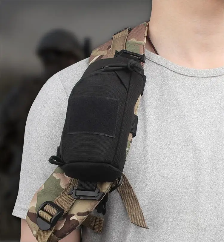 Outdoor Multifunctional Tactical 900D Oxford Cloth Bag Large Capacity Emergency Survival Storage Hanging Belt Kit Travel Camping