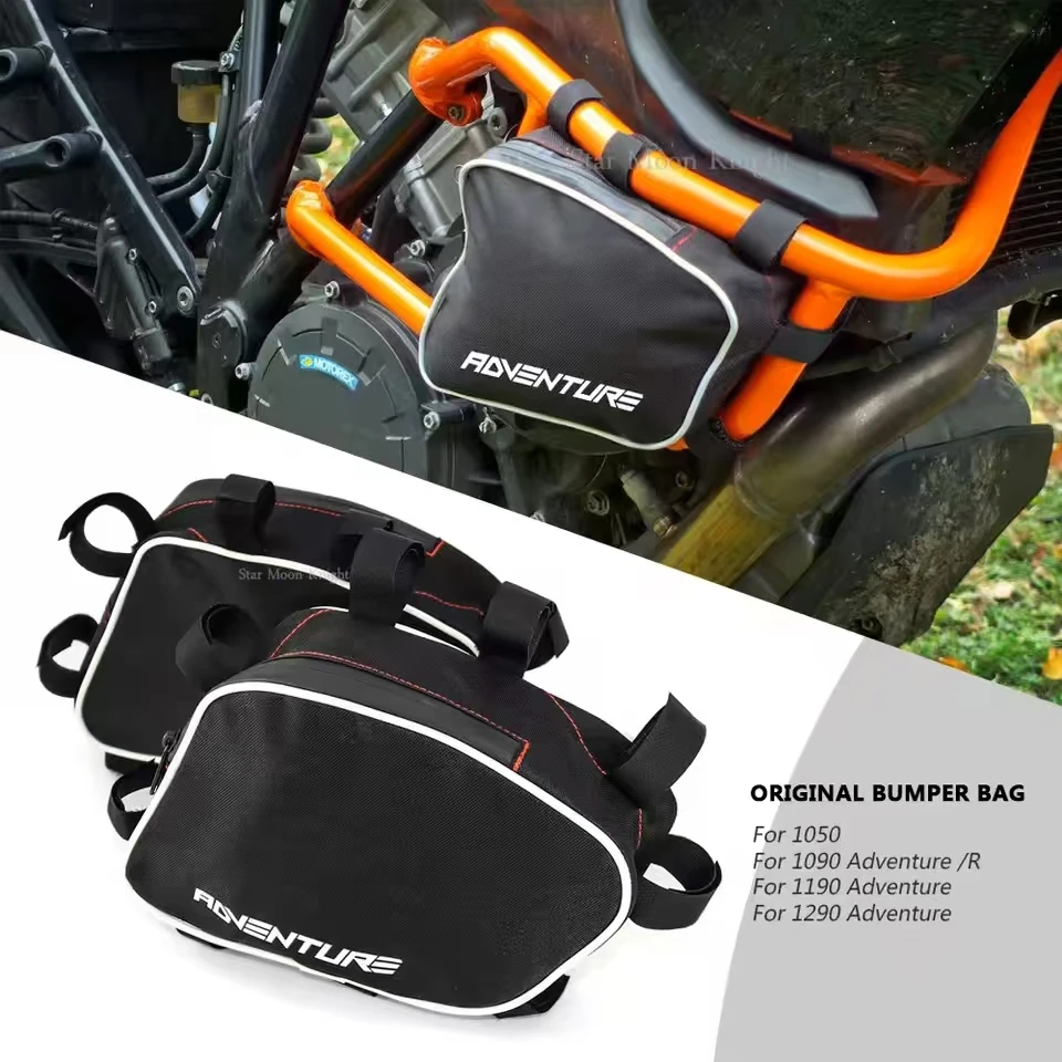 

Motorcycle Bumper Frame Bags Repair Tool Placement Waterproof Bag Package Toolbox For 1050 1090 1190 1290 ADV Adventure R