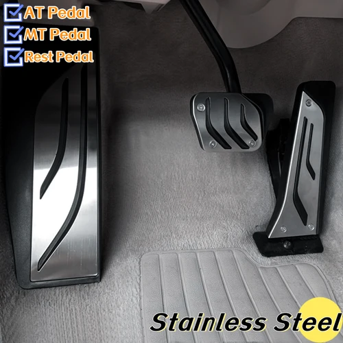 Imagen 2 del producto Cubierta de pedales de coche para BMW 1234 series F20 F21 F22 F23 F24 F30 F31 F32 F33 F34 F35 F36 F80 F82 F83 E81 E82 E88 E90 E91 E92 E93