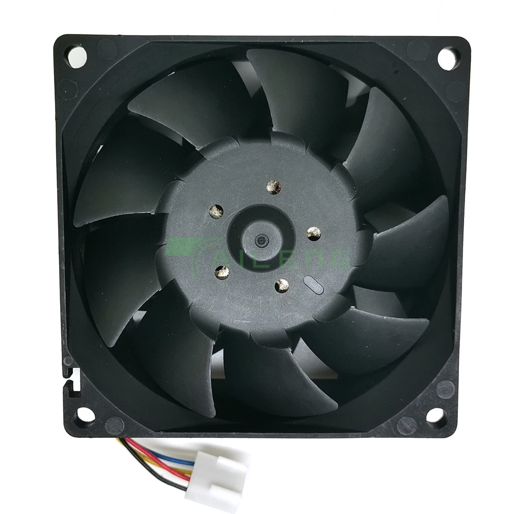 Imagem -04 - Ventilador Axial do Inversor Quadrado Delta Tfb0812uhe Dc12v 2.34a 80x80x38 mm Servidor