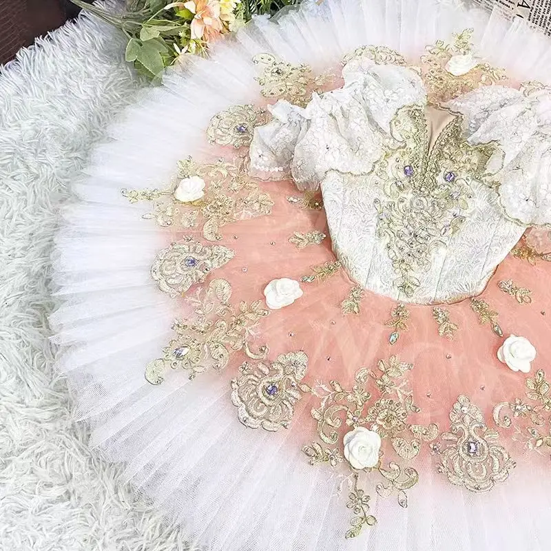 Paquita – robe tutu de Ballet, poupée féerique personnalisée, variations de la belle au bois dormant, costume de ballet pour enfants