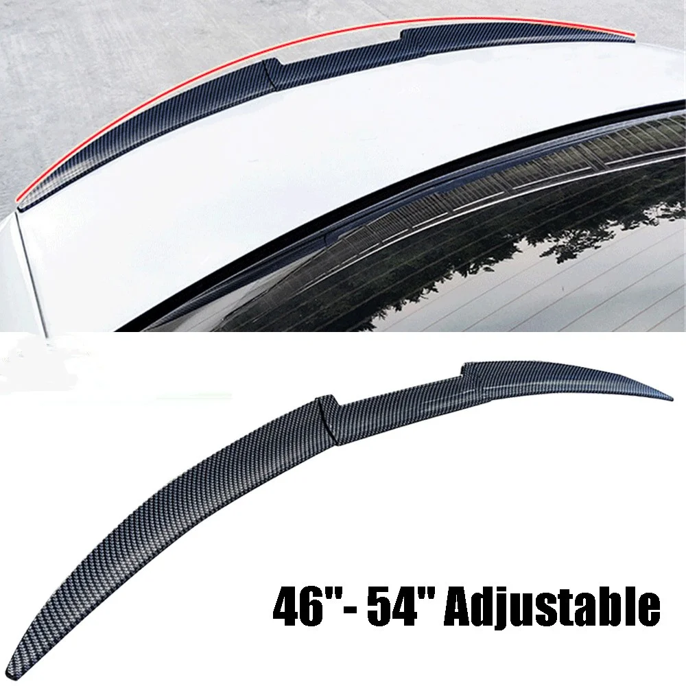 Car Universal Roof Spoiler Tail Spoiler Trunk Wing DIY Refit Spoiler Poiler Wing Racing Trunk Spoiler Auto Spoiler Universale