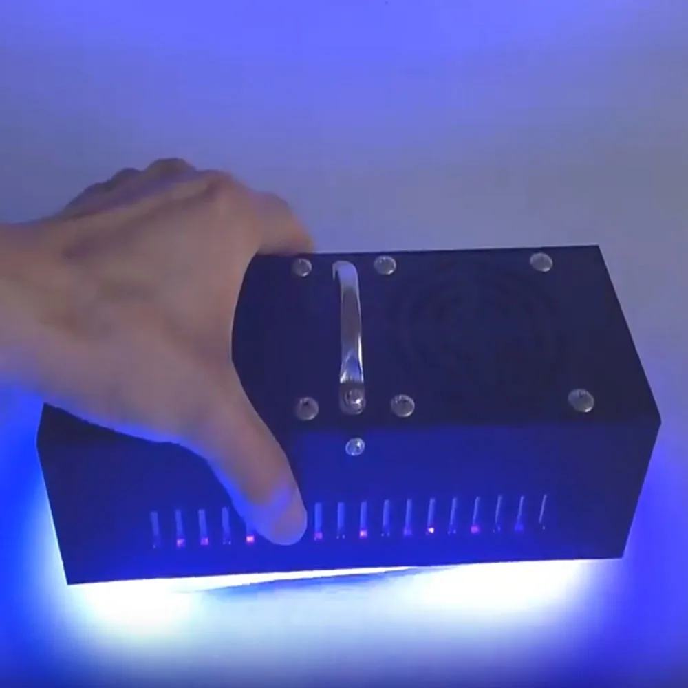 1080WAir Cooled LED UV Lamp 365nm 395nm 405nm Led High Power Ultraviolet Solid Ink Paint Green Oil Printing Plate Flaw Detection