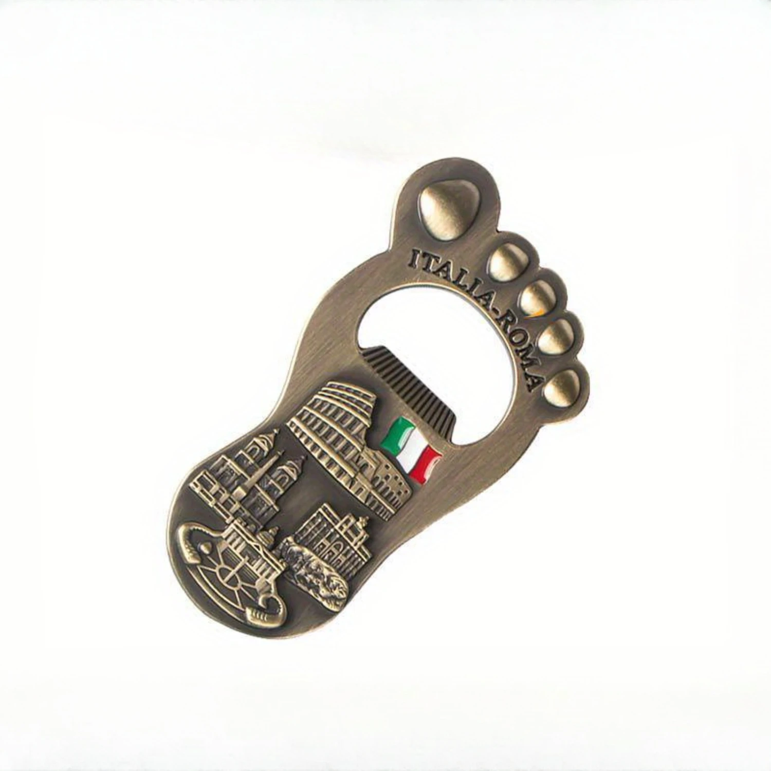 1pc, Bottle Opener, Creative Foot Shape Bottle Opener, Solid Color Bottle Opener, Suitable For  Or Household, Barware Tool, Wedd