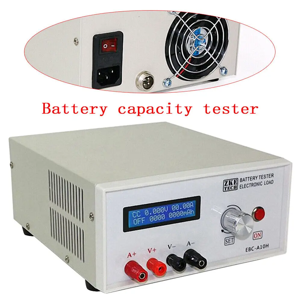 EBC-A10H Multifunction Electronic Load Power Battery Capacity Tester Resistance Discharge 150W