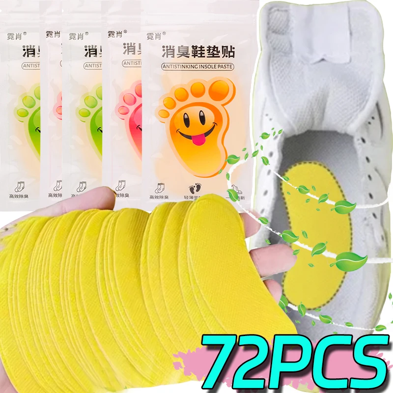 

Shoes Odor Remover Deodorant Patch Lemon Flavor Foot Odor Deodorants Sneaker Smell Fresh Insole Antiperspirant Foot Care Sticker