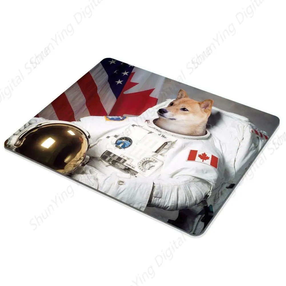 Funny Dog Astronaut Work Pattern Mouse Pad Suitable For Gaming Office Laptop Mouse Pad 25*30cm