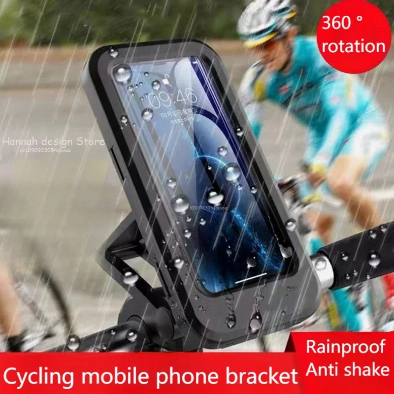 Waterproof Mobile Phone Stand for Cross-border Electric Vehicle and Motorcycle - Suitable for Rainy Days