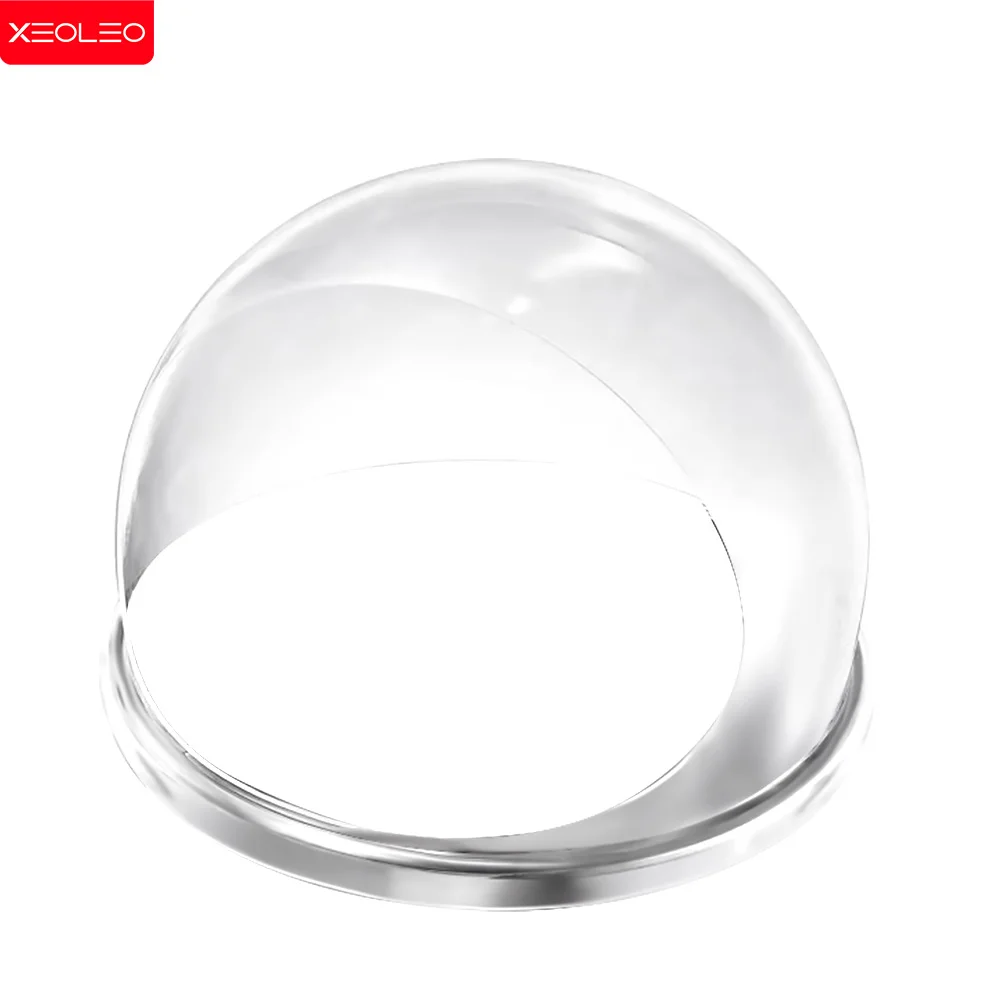 XEOLEO-Machine à Barbe à Papa Électrique Commerciale, avec Couvercle de 52cm de Diamètre